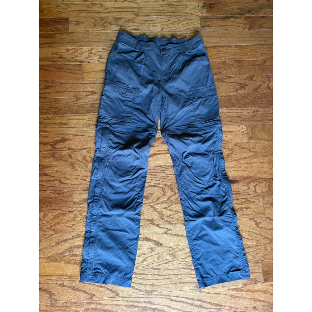REI Co-op Gray Convertible Hiking Pants Size 8
